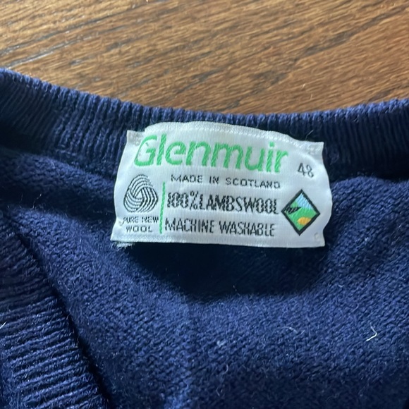 VINTAGE Rolling Hills Country Club Dhahran Saudi Arabia Wool Sweater Vest - Picture 3 of 4